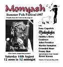 Monyash Festival flyer